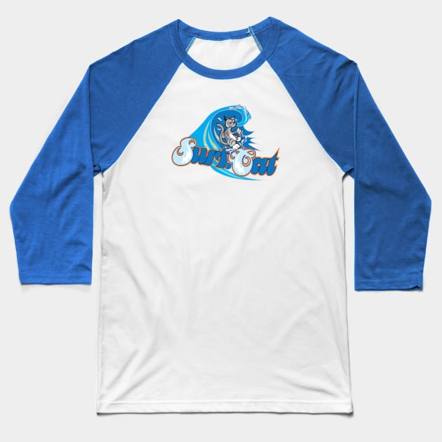 SurfCat Baseball T-Shirt by surfdog